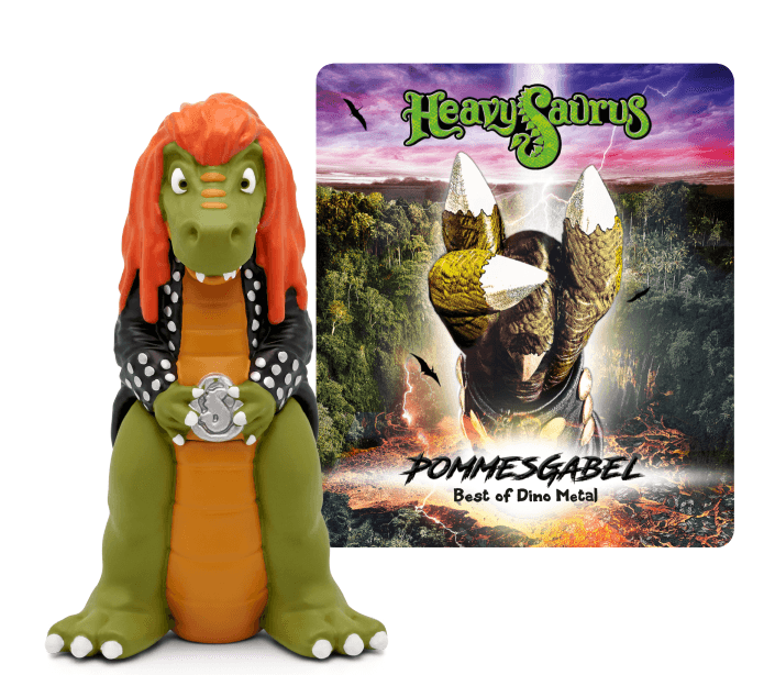 tonies - Hörfigur für die Toniebox: Heavysaurus: Pommesgabel - Best of Dino Metal