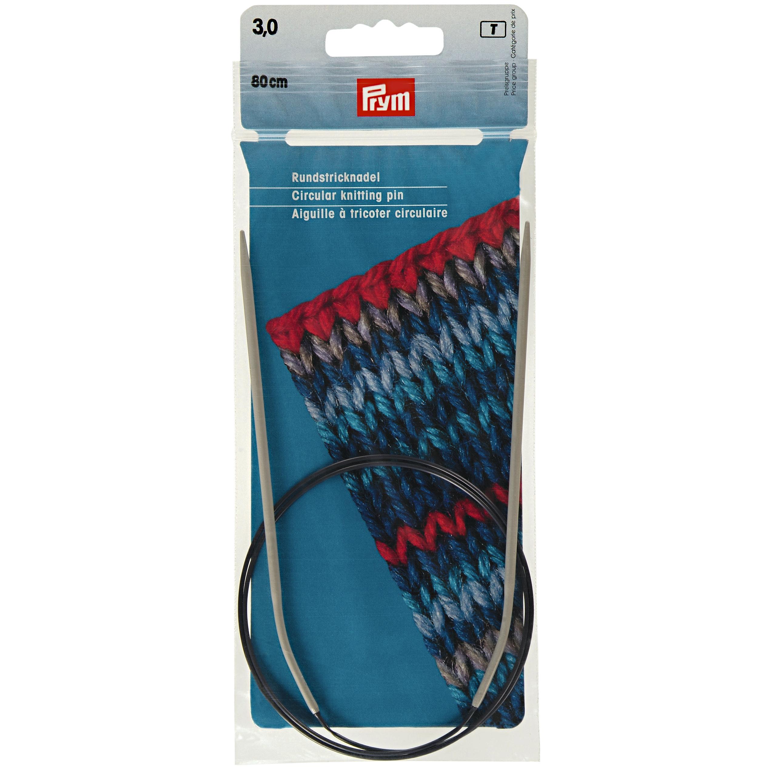Prym Rundstricknadel 80 cm Stärke 3