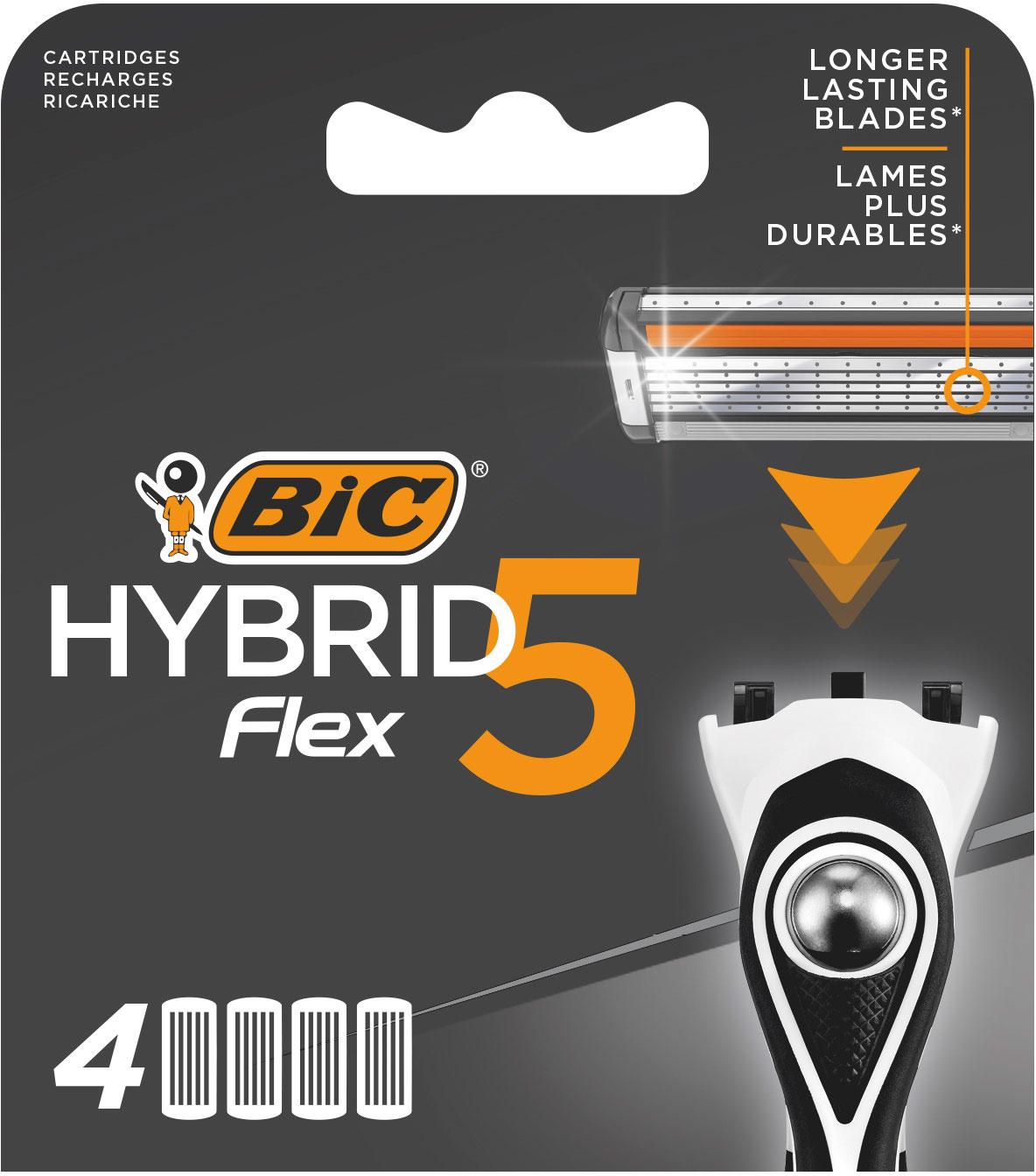 BIC Hybrid 5 Flex Ersatzklingen