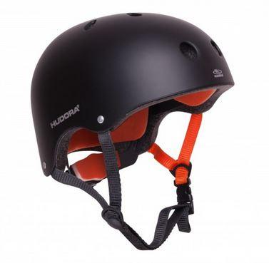 Hudora - Skaterhelm anthrazit Größe 51-55