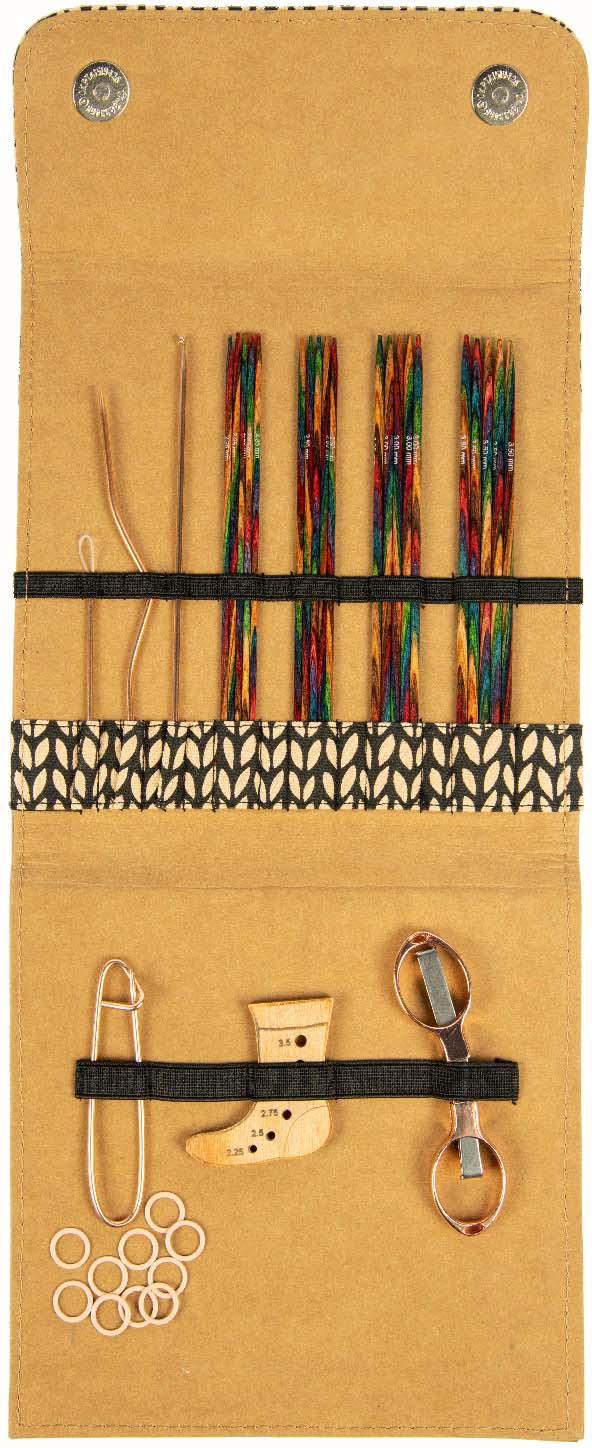 Lana Grossa Tanja Steinbach Sockennadel-Set Deluxe Design-Holz