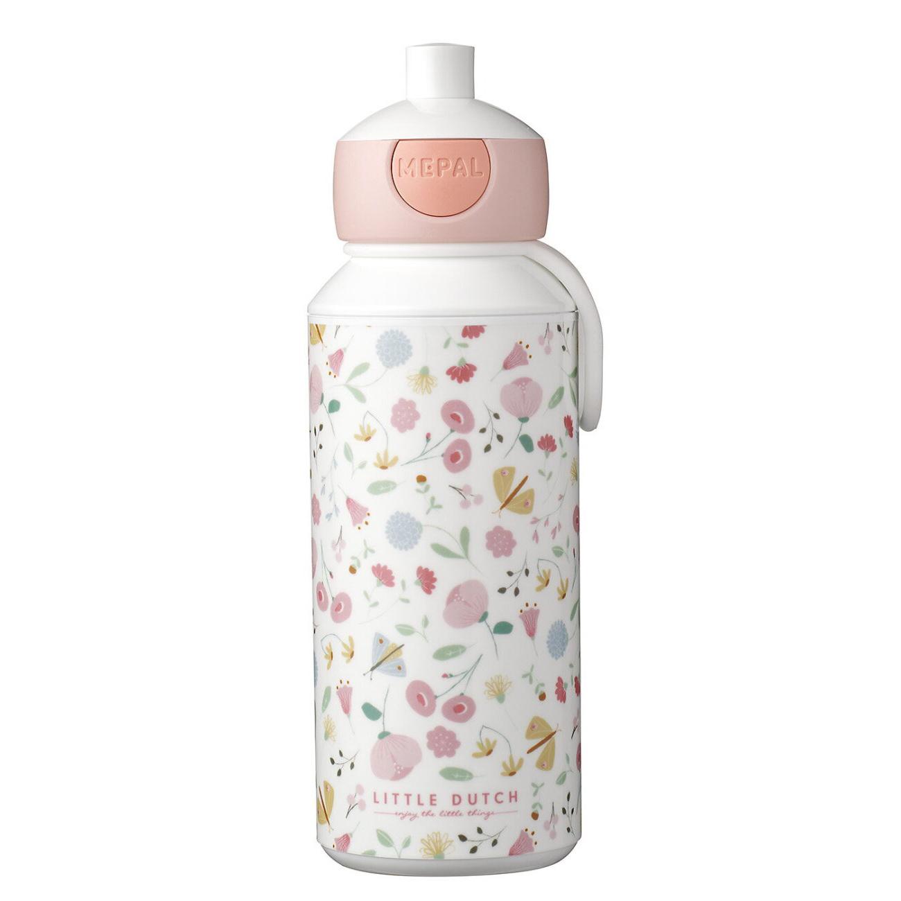 MEPAL Trinkflasche Pop-up Campus Flowers&Butterflies 400ml